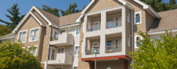 An apartment in the family housing complex